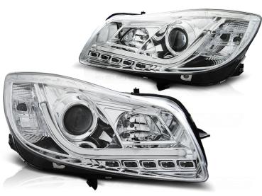 Scheinwerfer DRL LED Tagfahrlicht für Opel Insignia Bj. 08-12 Chrom LTI
